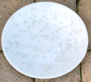 Pebbles Fused Glass 12” Bowl