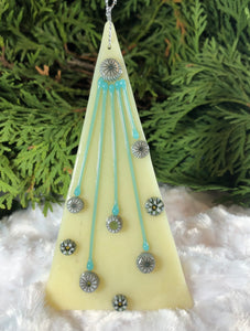 Holiday ornaments - French Vanilla Art Deco