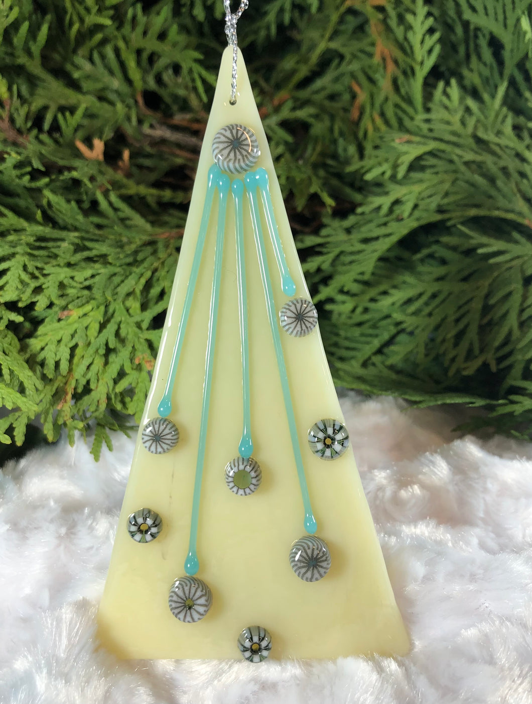 Holiday ornaments - French Vanilla Art Deco