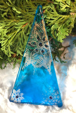 Load image into Gallery viewer, Holiday Ornaments - Turquoise / Mica / Embellished