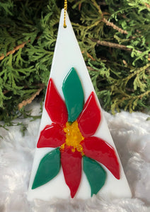 Holiday Ornaments - Poinsettia Bracts