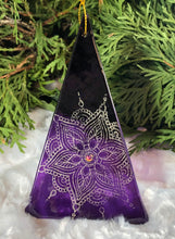 Load image into Gallery viewer, Holiday Ornaments - Violet / Mica / Embellished