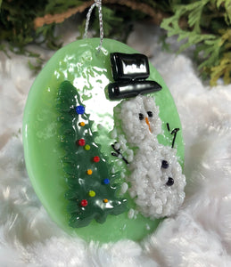 Holiday Ornaments - Melting Frosty