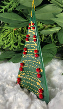 Load image into Gallery viewer, Holiday Ornaments - Festive Gold and Green Tree