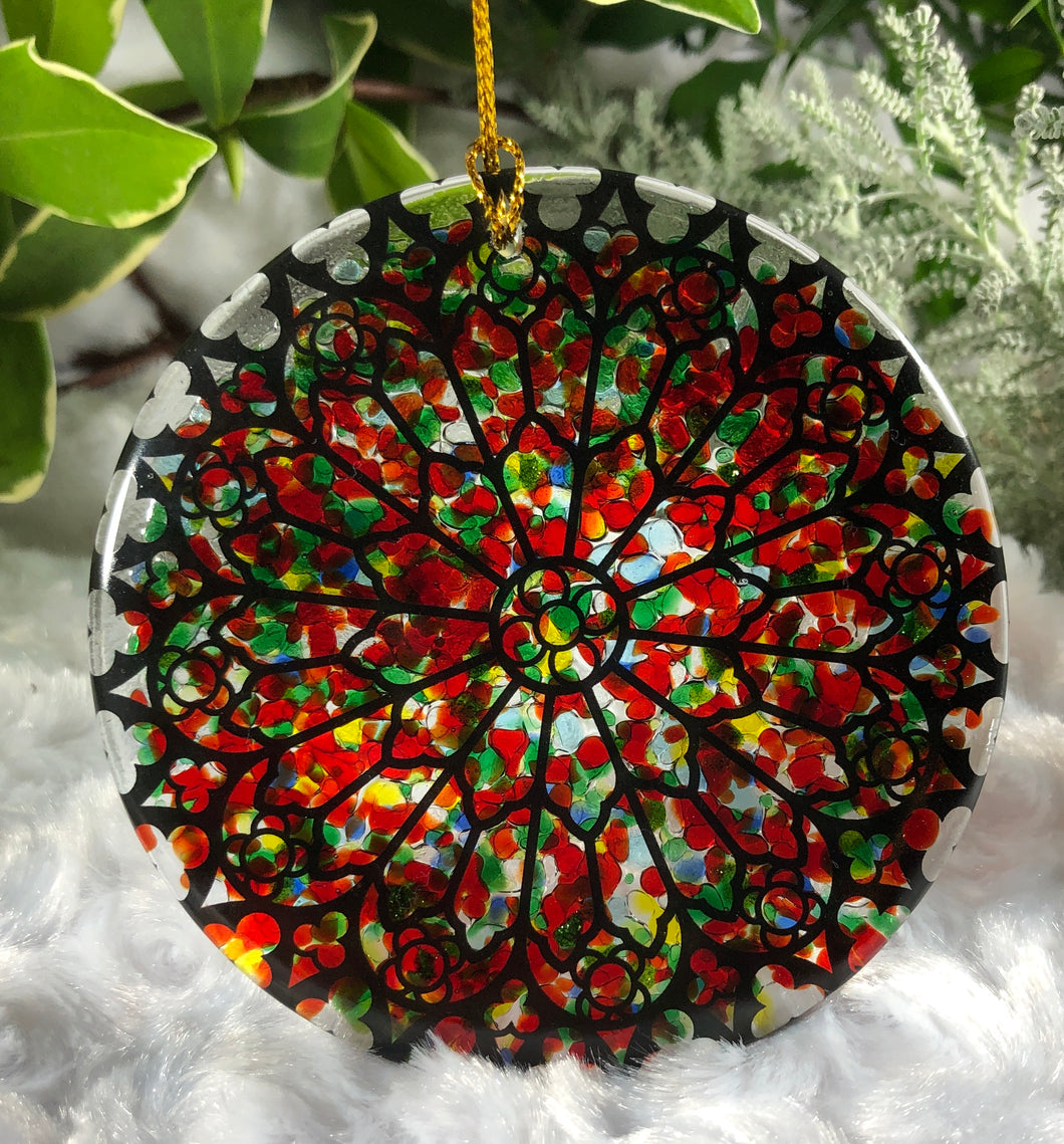 Stained Glass Ornament