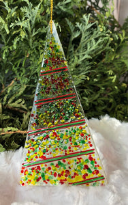 Holiday ornaments - Red -Green - Yellow