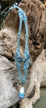 Load image into Gallery viewer, Kumihimo Necklace - Frosty Blues