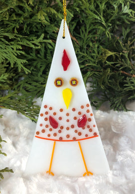 Holiday Ornaments - Whimsical Hen