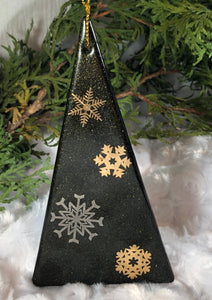 Holiday Ornaments - Special Gold Sparkly