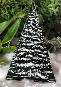 Holiday ornaments - Snowy Fir Tree