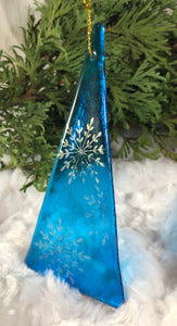 Holiday Ornaments - Turquoise / Mica