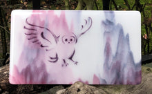 Load image into Gallery viewer, Cute Owl Fused Glass Panel