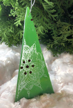 Load image into Gallery viewer, Holiday Ornaments - Mineral Green / Mica / Embellished