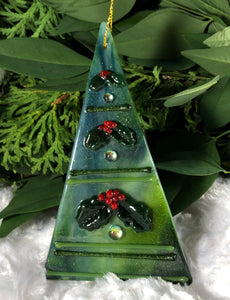Holiday Ornaments - Stacked Holly