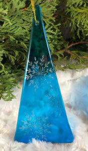 Holiday Ornaments - Turquoise / Mica