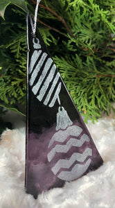 Holiday Ornaments - Purple / Mica