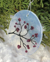 Load image into Gallery viewer, Holiday Ornaments - Berried Branch / Robin