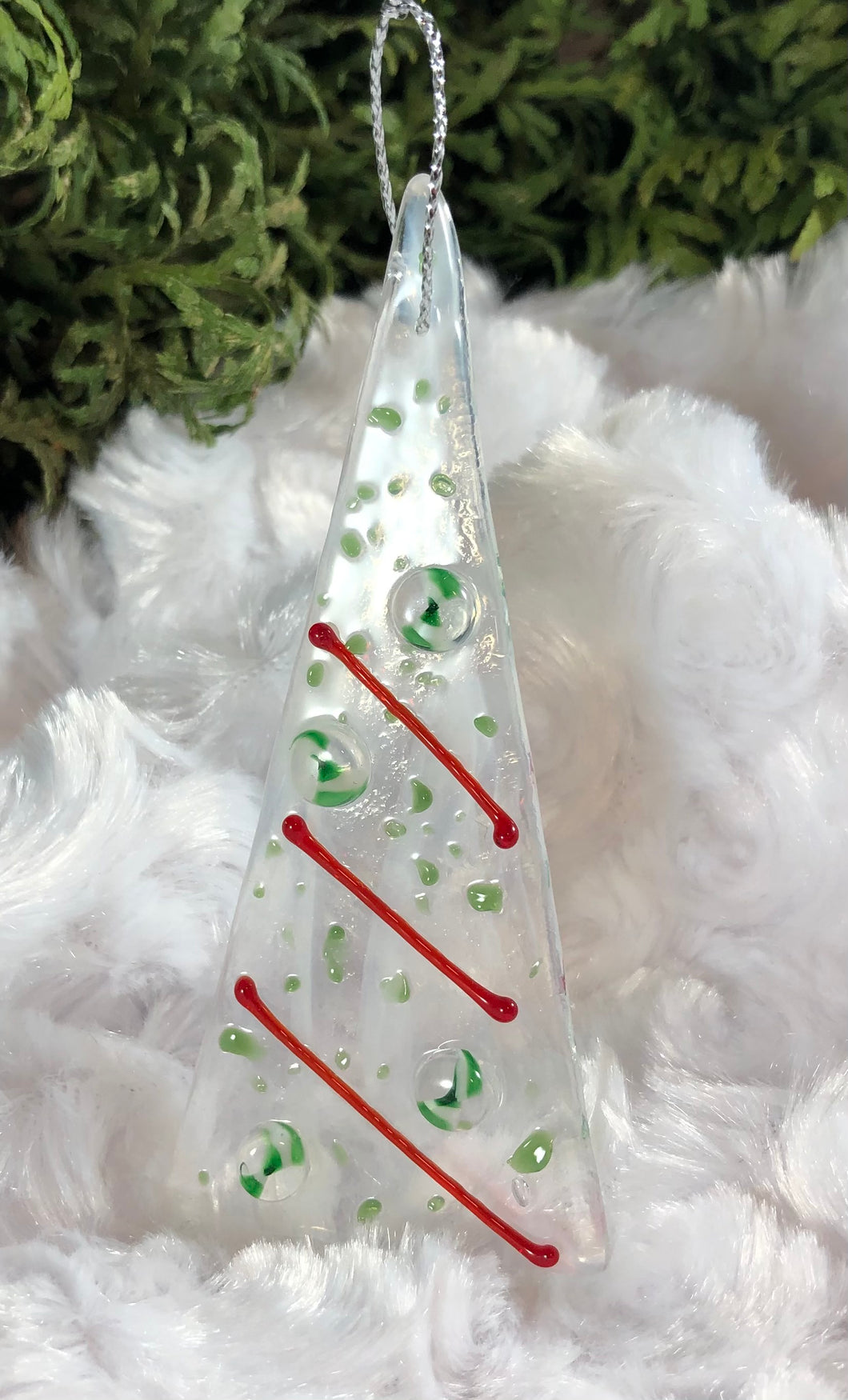 Holiday ornaments - Mini Wintergreen Tree