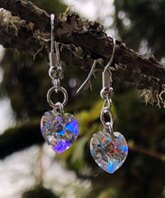 Load image into Gallery viewer, Swarovski Hearts - Petite Crystal AB