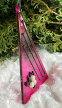 Load image into Gallery viewer, Holiday Ornaments - Pink with Mistletoe