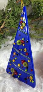 Holiday Ornaments - Blue Cornucopia