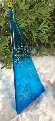 Holiday Ornaments - Turquoise / Mica