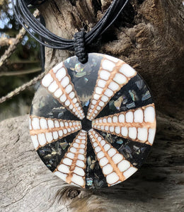 Shell Matrix Necklace - Large and Awesome