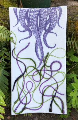 Purple Octopus Platter