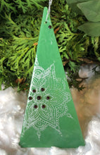 Load image into Gallery viewer, Holiday Ornaments - Mineral Green / Mica / Embellished